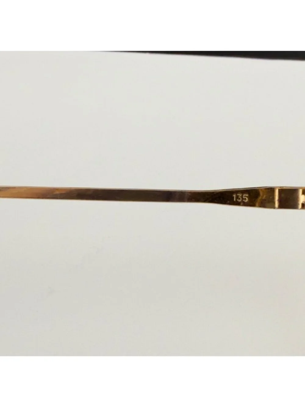 Vintage Terri Brogan Marcolin Gold Metal Frame Eyeglasses Frames 54 16 135